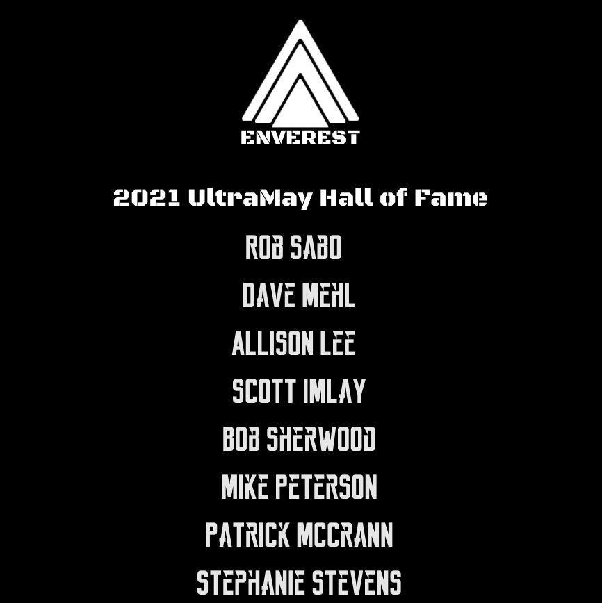 UltraMay 2021 Hall of Fame